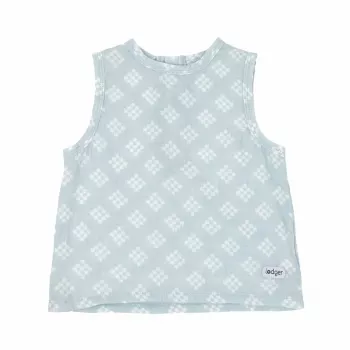 Lodger Tank Topper Tribe Muslin beebi särk, Ice Flow, 68 cm