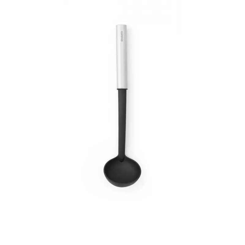 Brabantia Essential Line kleepumatu kastmekulp, must nailonpea, roostevabast terasest käepide, 335 mm