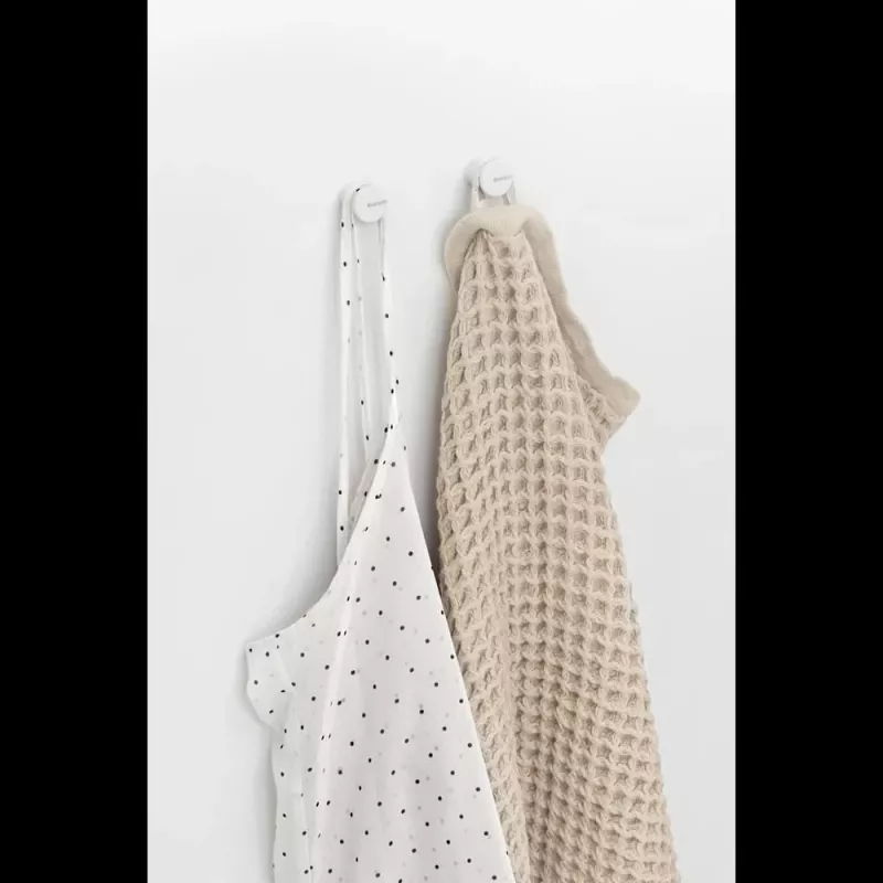 Brabantia MindSet rätikukonksud, 2 tk komplekt, Mineral Fresh White