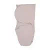 Lodger Bundler Solid Cotton Baby Swaddle, Powder