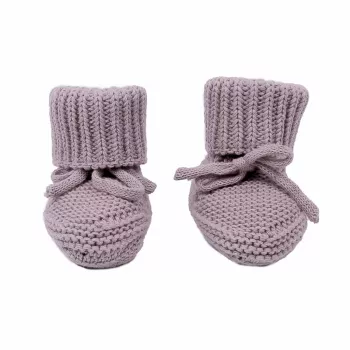 Lodger Slipper Knit beebi sussid, roosa, 0-6 kuud