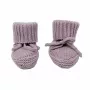Lodger Slipper Knit beebi sussid, roosa, 0-6 kuud
