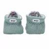 Lodger Slipper Ciumbelle puuvillased sussid, 3-6 kuud, rohekashall