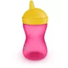 Philips Avent My Grippy kõva joogiotstega treeningtass 300 ml, 18M+, roosa