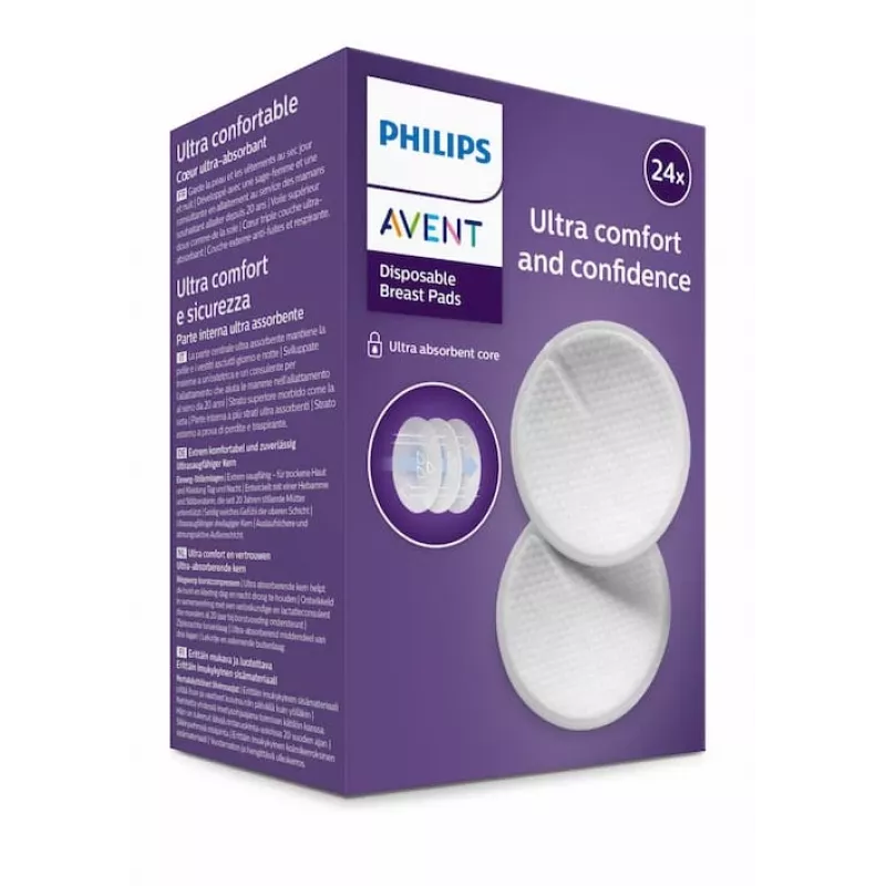 Philips Avent ühekordsed rinnapadjad (24 pakk)