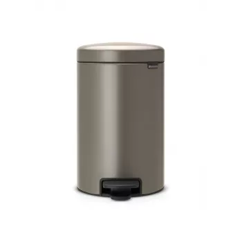 Brabantia NewIcon 12L pedaaliga prügikast, plaatina