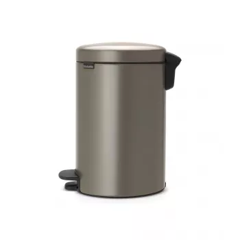 Brabantia NewIcon 12L pedaaliga prügikast, plaatina