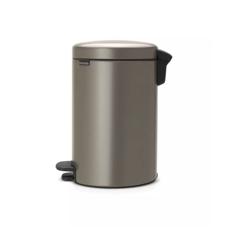 Brabantia NewIcon 12L pedaaliga prügikast, plaatina