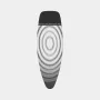 Brabantia triikimislaud katte Titan Oval, 135 x 45 cm, suurus D, 8 mm polsterdus, puuvillane pealispind vahuga, metallikhall