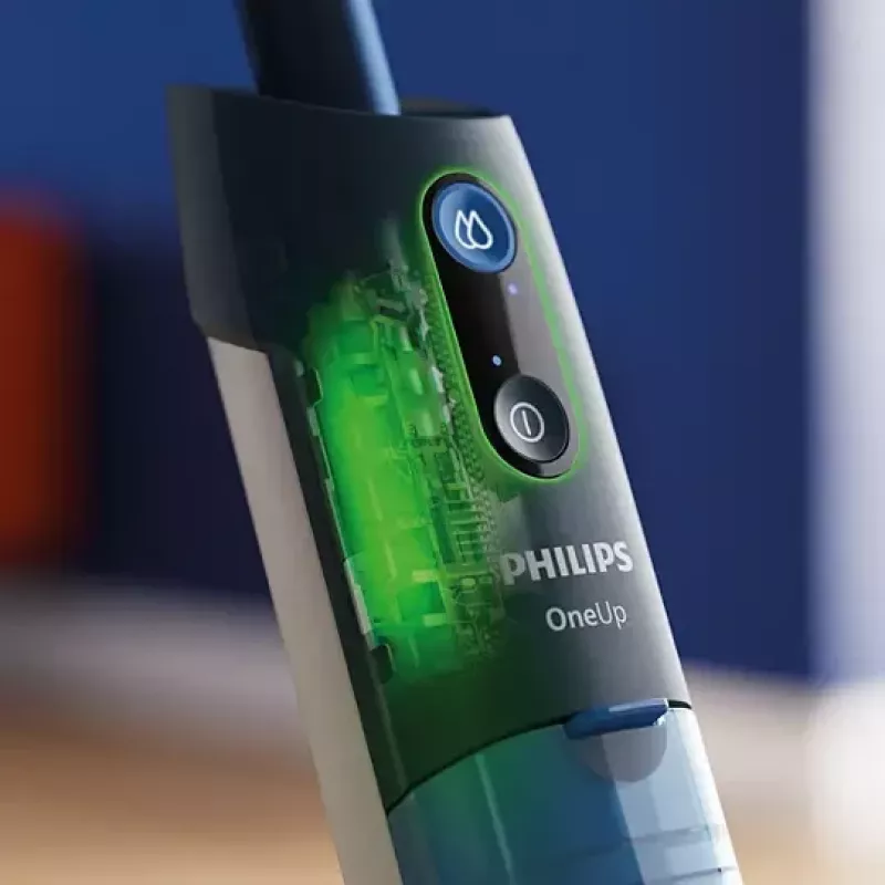Philips OneUp Series 3000 juhtmevaba elektriline kõvade põrandate puhastaja, sügavsinine