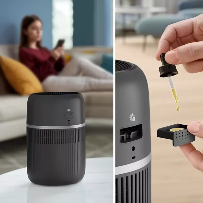 Philips 4000 seeria õhuniisutaja HU4210/03 - NanoCloud aurustav, 300 ml/h, 2L paak, söemust