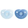 Philips Avent Soothie silikoonist lutt silikoonkilbiga, 0-6 kuud, 2 pakk