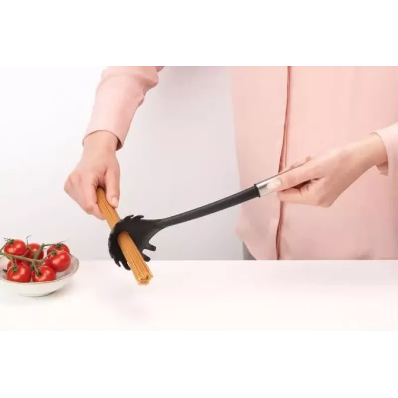 Brabantia Essential spagetilusikas, nailonpea, mati terasvarrega, kleepumisvastane