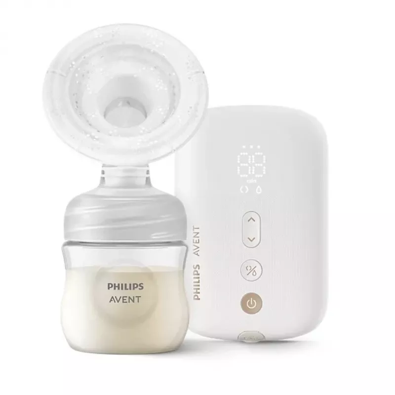 Philips AVENT üksik elektriline rinnapump, laetav, 8 stimulatsiooni ja 16 lüpsi taset, Natural Motion Technology, BPA-vaba
