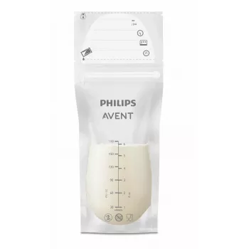 Philips AVENT rinnapiima hoiustamise kotid 180 ml, 25 tk pakk