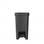 Brabantia StepUp 16L pedaaliga prügikast tumehall