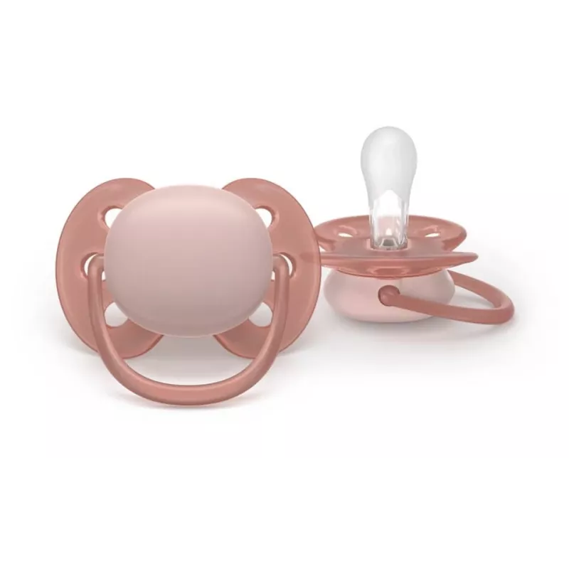 Philips Avent Ultra Soft lutt 6-18 kuud, neutraalne, 2 pakk