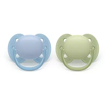 Philips Avent Ultra Soft lutt 0-6 kuud, neutraalne, 2 pakk