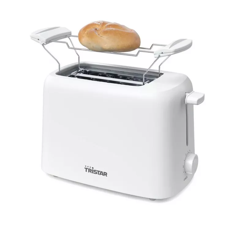 Tristar BR-1061 röstija saiakese soojendajaga, sulatus, ülessoojendus, ülekuumenemiskaitse, valge