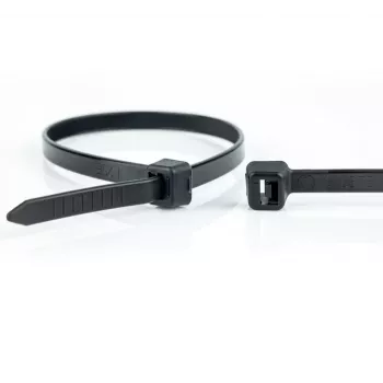 WKK 110256071 Kaablikööts 430 mm x 4,8 mm Must UV-stabiliseeritud 100 tk