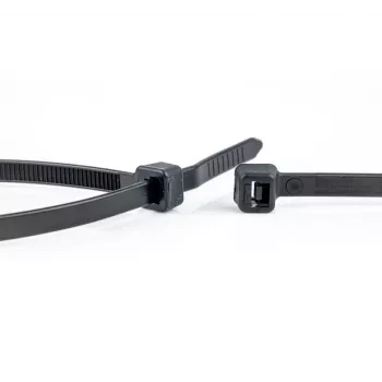 WKK 110256071 Kaablikööts 430 mm x 4,8 mm Must UV-stabiliseeritud 100 tk