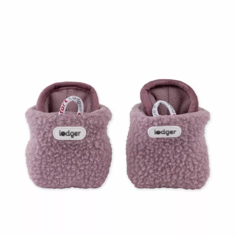 Lodger Slipper Teddy beebi sussid, roosa, 3-6 kuud