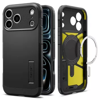 Spigen Tough Armor T MagSafe ümbris iPhone 17 Pro Max / 18 Pro Max jaoks - must