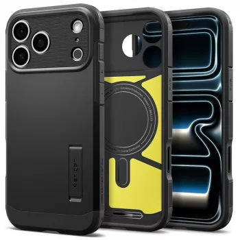 Spigen Tough Armor T MagSafe ümbris iPhone 17 Pro Max / 18 Pro Max jaoks - must