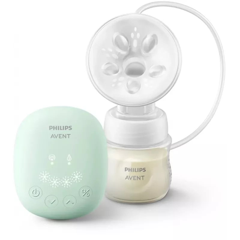 Philips Avent üksik elektriline rinnapump koos 125 ml pudeliga