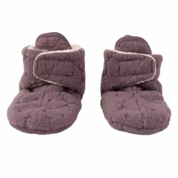 Lodger Slipper Folklore Fleece beebi sussid, lilla, 6-12 kuud