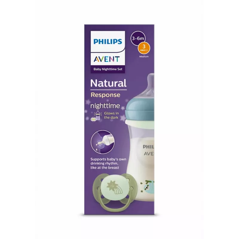 Philips Avent Nighttime Natural Response beebi kinkekomplekt