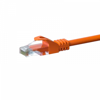 DSIT CAT5e võrgukaabel, U/UTP, 0,50 m, oranž, 100% vask (DC-56-005)