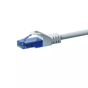 DSIT CAT6a U/UTP Ethernet patch-kaabel, 100% vask, 1,5 m, valge DC-U6A2-015
