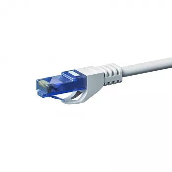 DSIT CAT6a U/UTP Ethernet patch-kaabel, 100% vask, 1,5 m, valge DC-U6A2-015