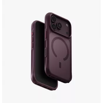UNIQ Veren MagClick laadimiskott iPhone 18 Pro / 17 Pro jaoks - Burgundia