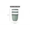 MEPAL Thermo Lunchpot Ellipse termostoitukonteiner Nordic Sage 700 ml 107658094700