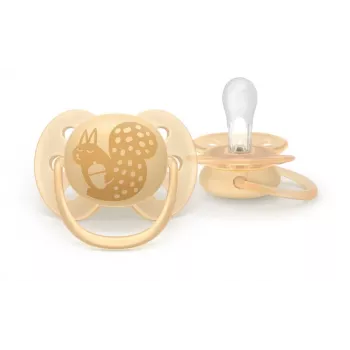 Philips Avent Ultra Soft DECO lutt 6–18 kuud, 2-pakk