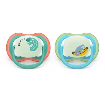 Philips Avent Ultra Air Night lutt 6–18 kuud, 2-pakk, poiss, pimedas helenduv