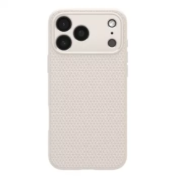 Spigen Liquid Air ümbris iPhone 17 Pro / 18 Pro jaoks - Natural Titanium