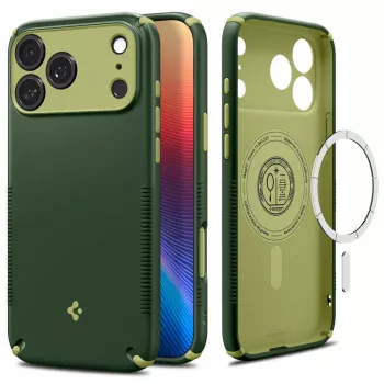 Spigen Nano Pop Hybrid Mag MagSafe ümbris iPhone 17 Pro / 18 Pro jaoks - roheline