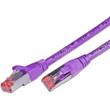 Wirewin Cat6 S/FTP LSOH patch-kaabel, RJ45, violetne, 15 m PKW-PIMF-KAT6 15.0 VT