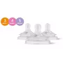 Philips Avent Natural Response silikoonist lutid beebipudelile (3 pakk, Flow 3, 1+ kuud)