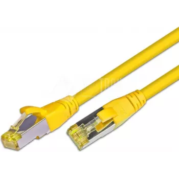 Wirewin KAT6A HQ patch-kaabel, S/FTP, LSOH, kollane, 10 m, RJ45 (PKW-PIMF-KAT6A 10.0 GE)