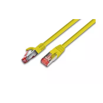 Wirewin KAT6A HQ patch-kaabel, S/FTP, LSOH, kollane, 10 m, RJ45 (PKW-PIMF-KAT6A 10.0 GE)