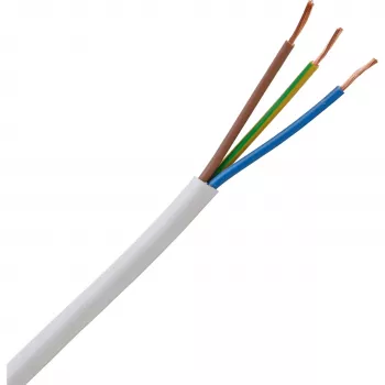 HEINRICH KOPP H05VV5-F 3G1,5 mm² valge painduv PVC õlikindel kaabel 10 m 151810842