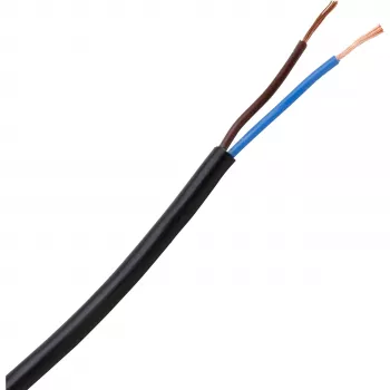 HEINRICH KOPP H03VV-F 2x0,75mm² must painduv PVC-kaabel 10m 152210845