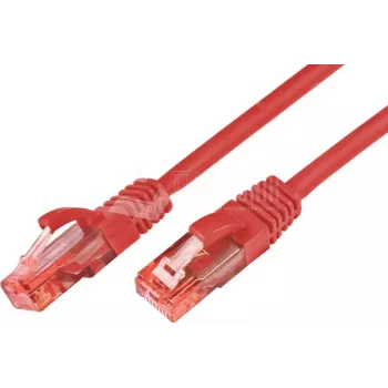 Wirewin Cat6 U/UTP võrgupatch-kaabel 10m punane PKW-UTP-KAT6 10.0 RT