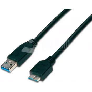 Wirewin USB 3.0 A to Micro-B kaabel 1,8m must USB 3.0 A-MB MM 1.8 SW