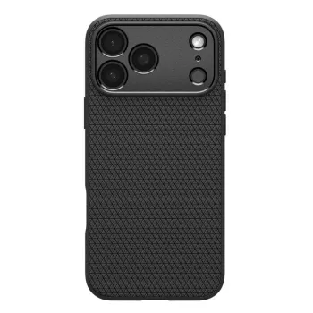 Spigen Liquid Air ümbris iPhone 17 Pro / 18 Pro jaoks - matt must