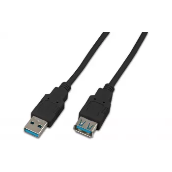 Wirewin USB 3.0 A-A MF 3.0 SW USB-kaabel 3 m USB 3.2 Gen 1 (3.1 Gen 1) USB A must